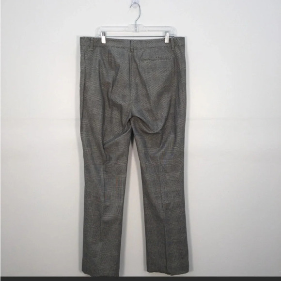 EUC Lauren by Ralph Lauren black & white houndstooth boot cut pants sz 14 - Picture 2 of 4